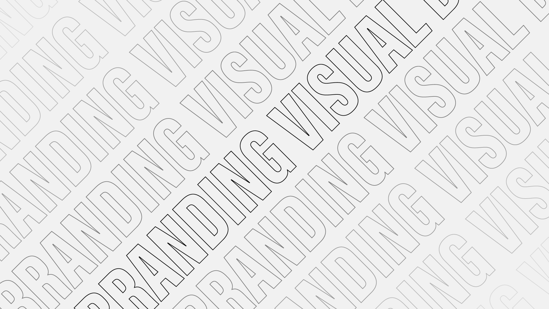 visual branding text repeating as background